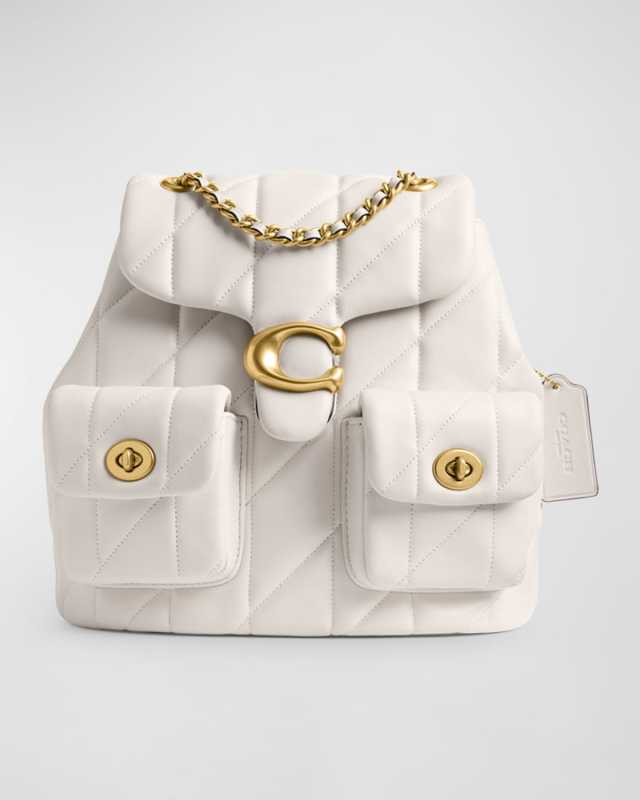 Tabby Quilted Leather Backpack